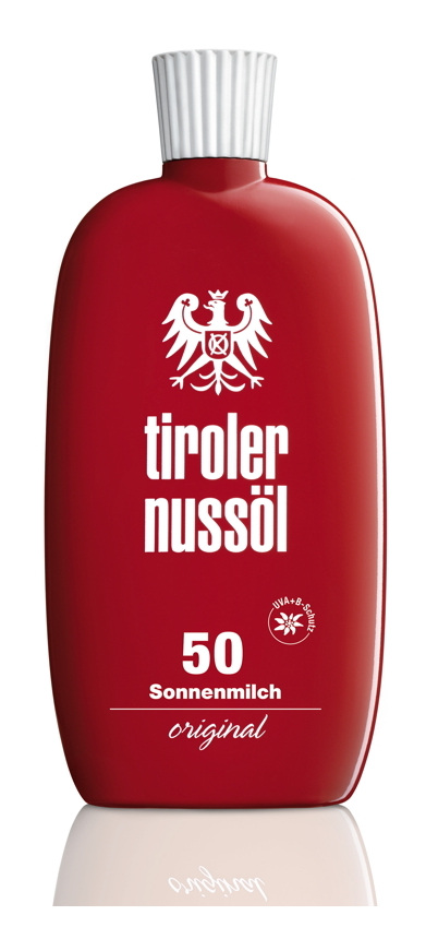 Tiroler Nussöl Original Sonnenmilch LSF 50