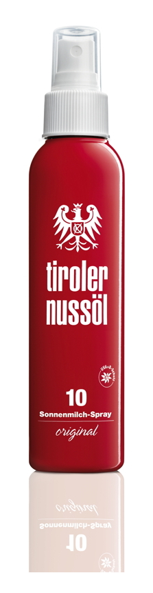 Tiroler Nussöl Original Sonnenmilch-Spray LSF 10